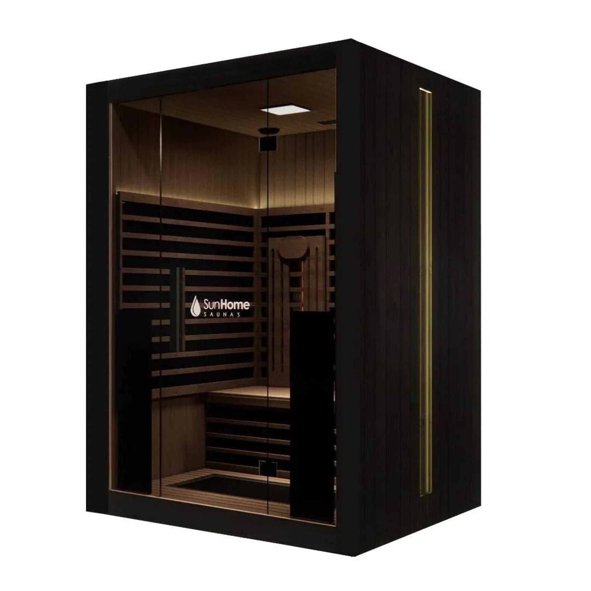 Sun Home Eclipse 2-Person Red Light and Infrared Sauna